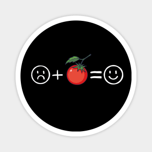 Tomato Makes Me Happy Magnet